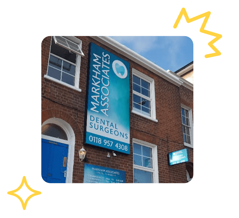 The outside of the Markham Associates Dental Practice on Oxford road